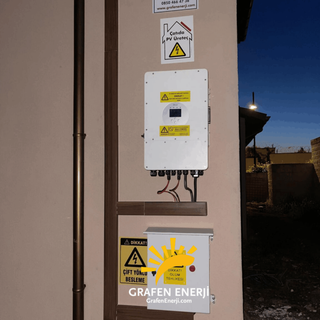 Solar Panel Güneş Enerjisi Uygulama Referans