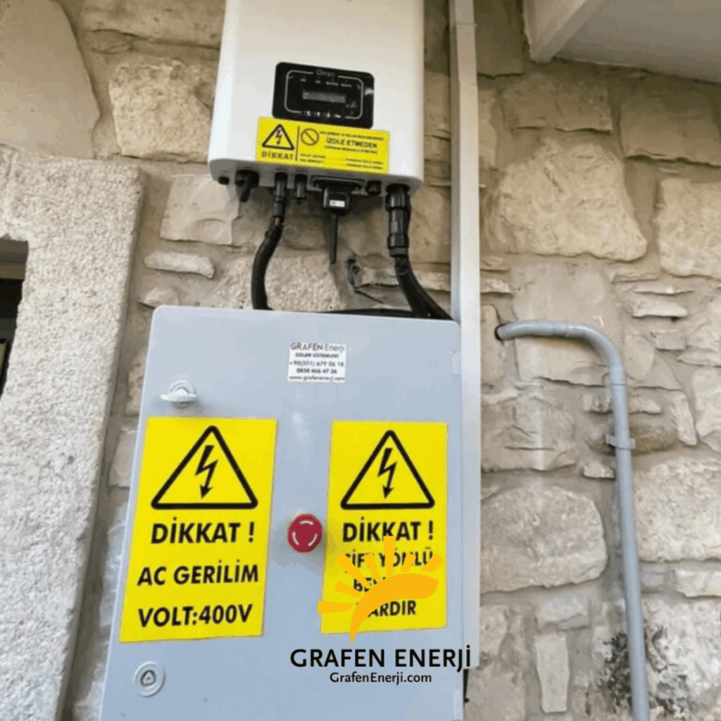 Solar Panel Güneş Enerjisi Uygulama Referans