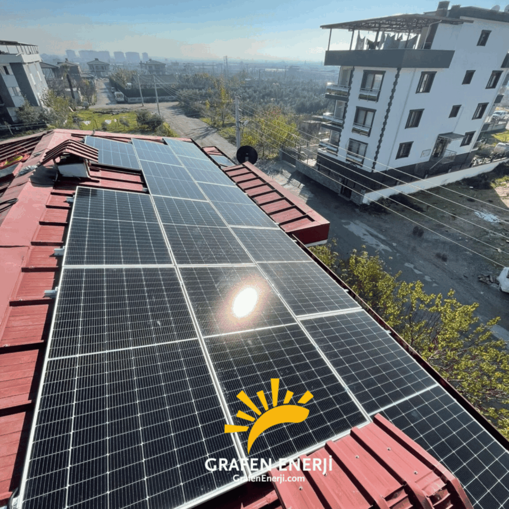 Solar Panel Güneş Enerjisi Uygulama Referans