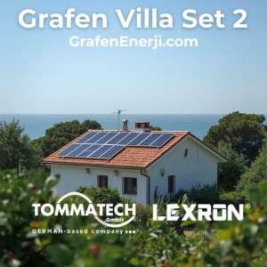 villa hibrit solar enerji sistemi