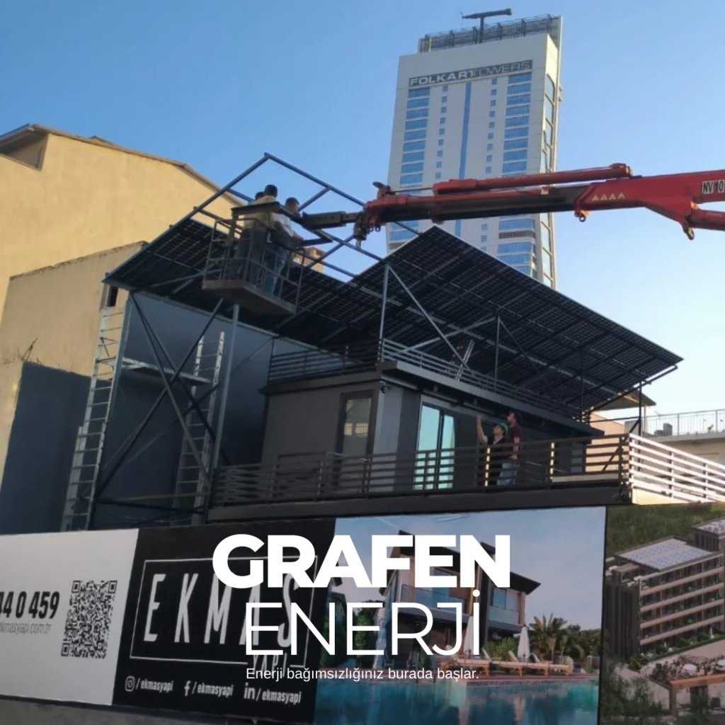 villa çatı ges projesi